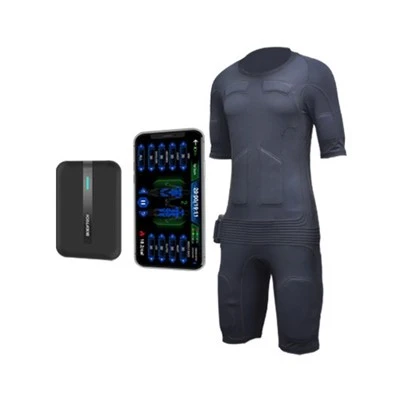Sportowy Trening fitness EliminuJący Celulit Suchy Kombinezon EMS fitnesa studija